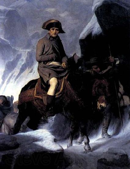 Paul Delaroche Bonaparte Crossing the Alps